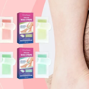Silky Smooth Skin: 30 Bravenna Wax Strips for Hair Removal