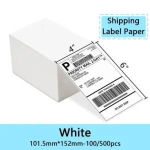 4x6 Shipping Labels - Crystal Clear & Ready to Ship!