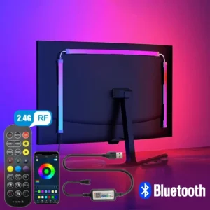 Dynamic RGB Monitor Light Bar for Gaming