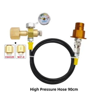 External CO2 Tank Adapter Hose for Soda Makers