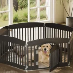 Expandable Folding Plastic Dog Playpen Fence