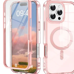 Magnetic Armor Case & Screen Protector for iPhone