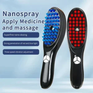 Electric Scalp Massager Brush with Liquid Applicator