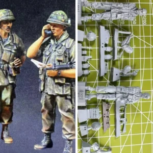 1/35 Scale Resin Vietnam War Infantry Figures Kit