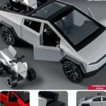 Die-Cast Futuristic Off-Road Pickup Truck Model