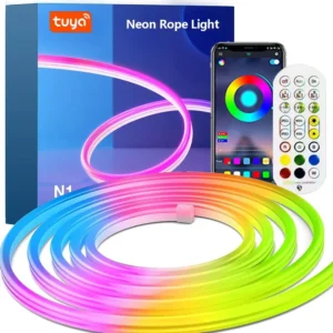 Bravenna RGB LED Rope Lights: App & Remote Control
