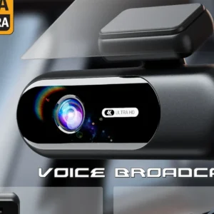 Front and Rear 4K Dash Camera with WiFi