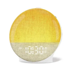 Sunrise Alarm Clock with Sound Machine & Speaker