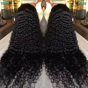 Luxe Deep Wave Lace Wig: Effortless Volume & Style