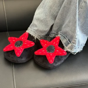 Stranger Things Flower Slippers - Cozy Up!