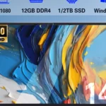 Windows 11 14.1 Inch Laptop Computer Intel I7 7500u Intel