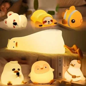 Rechargeable Animal Silicone Night Light