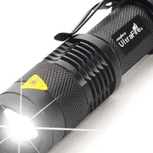 Compact Zoomable EDC Pocket Flashlight