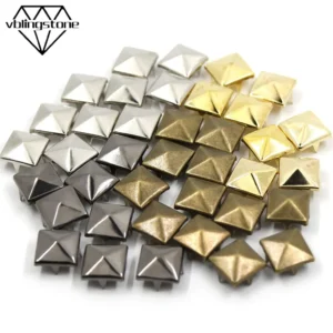 Edgy Style: 100 Square Punk Rock Rivets for DIY