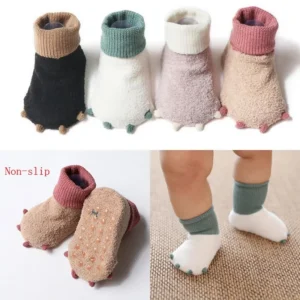 cute autumn and winter born socks casual warm baby foot sock