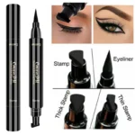 Waterproof Double-Ended Wing Stamp Liquid Eyeliner